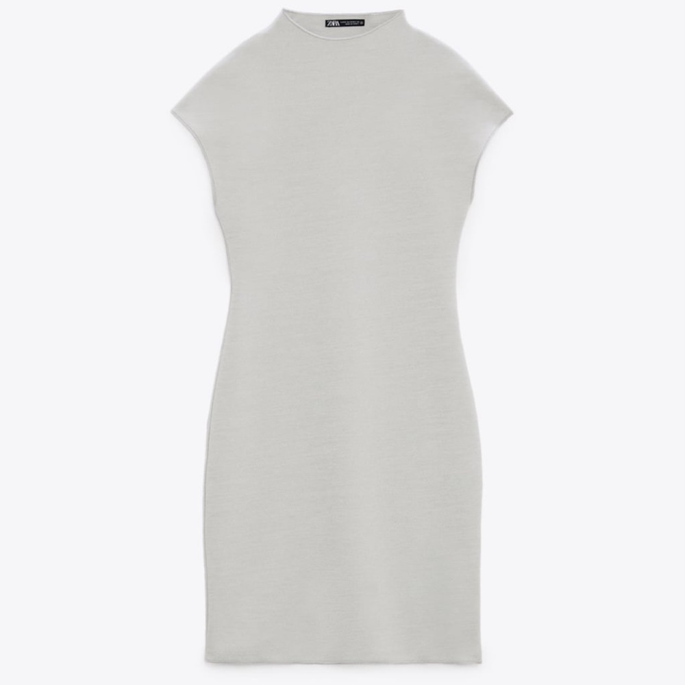 Zara Short Stretch Knit Dress